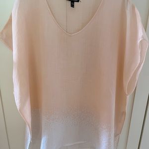 Eileen Fisher Peach Top, XL